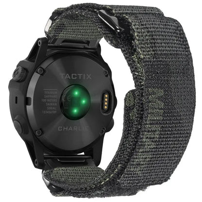 HEMSUT Watch Band For Garmin Fenix8 7 6 Nylon Quickfit 20 22 26mm Sports Wrist Strap Compatible EPIX /MK3 /Tactix