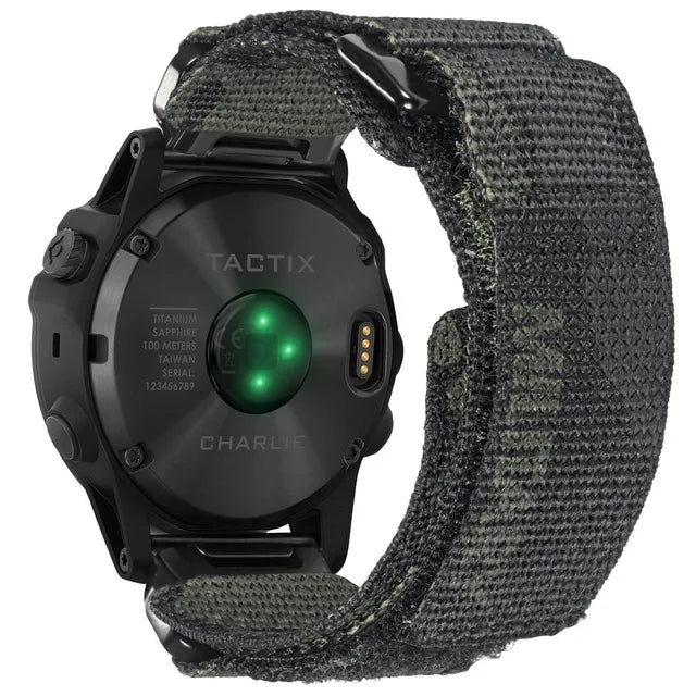 HEMSUT Watch Band For Garmin Fenix8 7 6 Nylon Quickfit 20 22 26mm Sports Wrist Strap Compatible EPIX /MK3 /Tactix