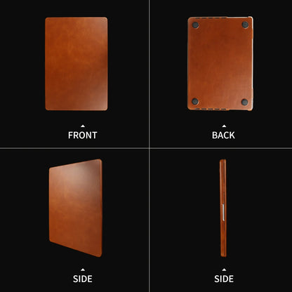 Laptop Genuine Leather Case for Macbook Air 15 A3448 M5 Pro 16 A3428 A3429 Pro 14 A3426 A3427 Air 13 A3449 M5 2026 Cover Cases