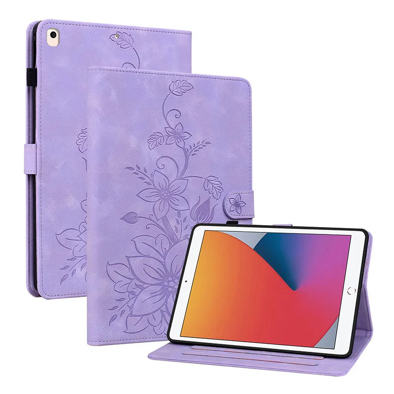 Leather Case for iPad Air 11 13 2024-26 iPad 5th 6th 7th 8th Gen iPad 10.9 2022 11th 2025 Pro 11 2024 9.7 2018 Mini 8 6 Shell
