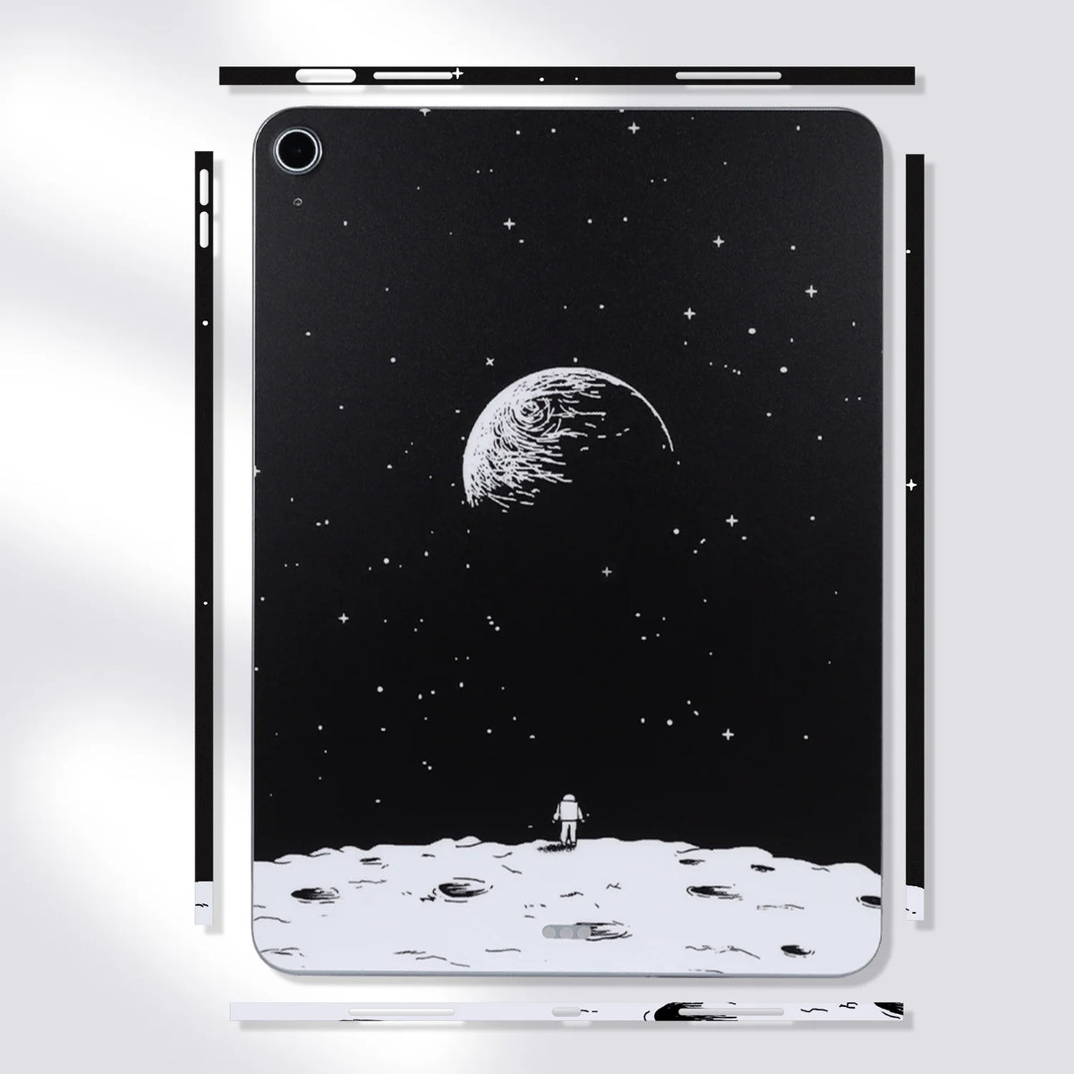 Tablet Sticker For 2024 iPad Pro M4/Air M2 11 13 Inch Colourful Skin Decals Protection Anti-Scratch with Pencil Pro Sticker