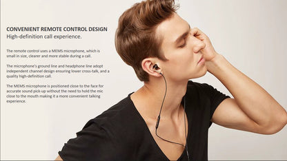 1MORE Triple Driver E1001 In-Ear Wired Earphones Hi-Res Audio 3.5mm Headphones with High Resolution Bass Driven Sound