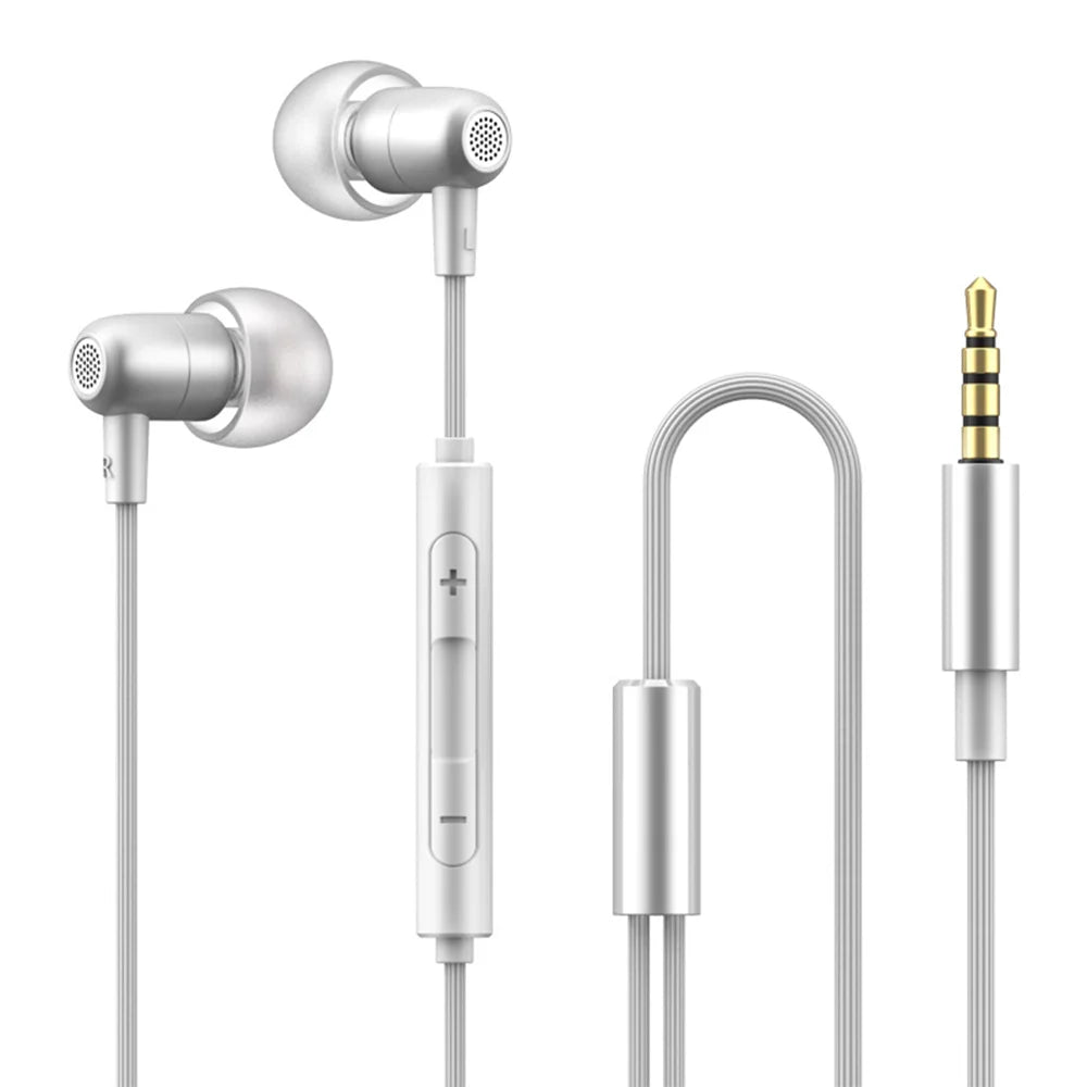 For Samsung Galaxy Wired Headphone HiFi Surround Sound With Mic USB Type C 3.5mm Earphones For iPhone 15 16 Pro Max Jack Headset