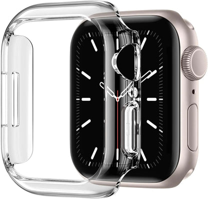 Screen Protector for Apple Watch Case 45mm 41mm 44MM 40MM 42mm 38MM Full TPU Bumper Cover Accessories iWatch Series 9 8 7 SE 6 3