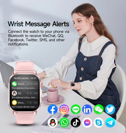 New Men Accurate Health Diagnosis ECG Smart Watch Blood Pressure Blood Oxygen Blood Fat Uric Acid Temp Bluetooth call Smartwatch