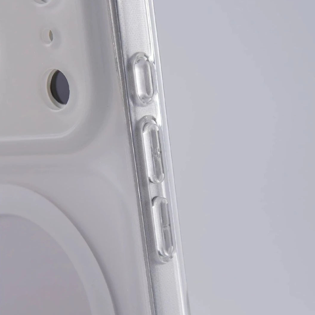 Gradient Color Skin-Feel Matte Silicone Button Case For iPhone 18 Pro Max 17 16 15 14 Pro for Magsafe Wireless Charging PC Cover