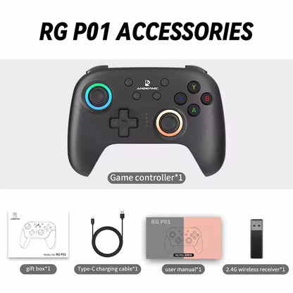 Wireless Bluetooth Wired USB Gamepad Gaming Control For Switch iPhone Android IOS Mobile PC Phone Cell Controller Hall Game Pad