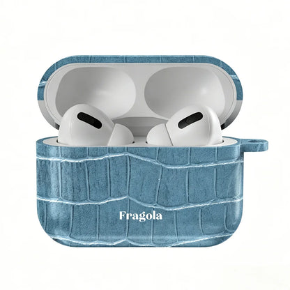 Fragola White Pentagram Shockproof Protective Glossy HD Hard PC Cover Case For AirPods Earphone 1 2 3 Pro Pro2 With Metal Hook