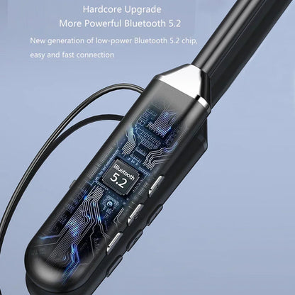 TWS Magnetic Wireless Headphones Neckband Bluetooth 5.2 Earphone Headset Sports Running Waterproof Earbud Wireless with Mic