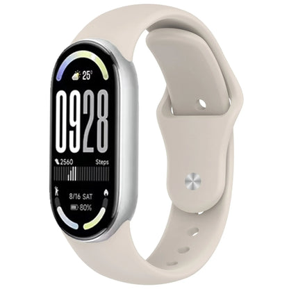 Soft Silicone Strap for Xiaomi Mi Band 10 9 8 NFC Smart Watch Sport Replaceable Bracelet Correa for Mi Band 11 Breathable Strap