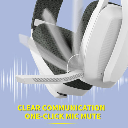 BINNUNE BW06 Bluetooth Headsets Gamer with Mic for PS5 PS4 PC Mac Playstation Wireless 2.4GHz Gaming Headphone with Microphone