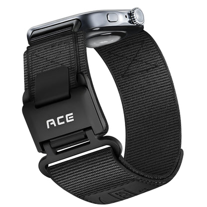 Nylon Magnetic Strap Compatible with Huawei Watch Fit 5/4/3, Nylon Loop Band for Fit 5/4/3 Pro, Outdoor Sports Watch Band