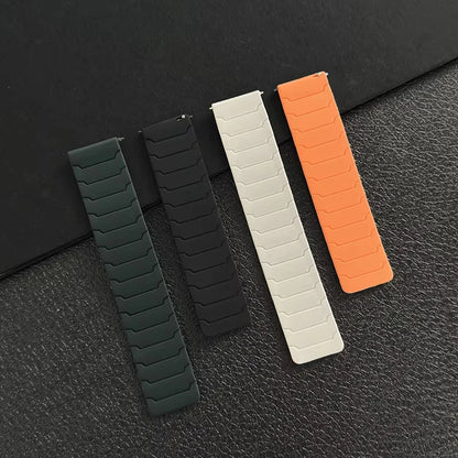 Silicone Magnetic band For Garmin Venu 3/3s/2/2s Bracelet Garmin Vivoactive 6/5/4/Forerunner 245 970 18mm 20mm 22mm Watch Strap
