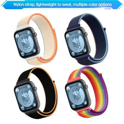 Nylon Loop Strap for Huawei Watch Fit 5-4 Pro Woven Smartwatch Comfortable Band Bracelet for Huawei Watch Fit 5/4/3 Accessories