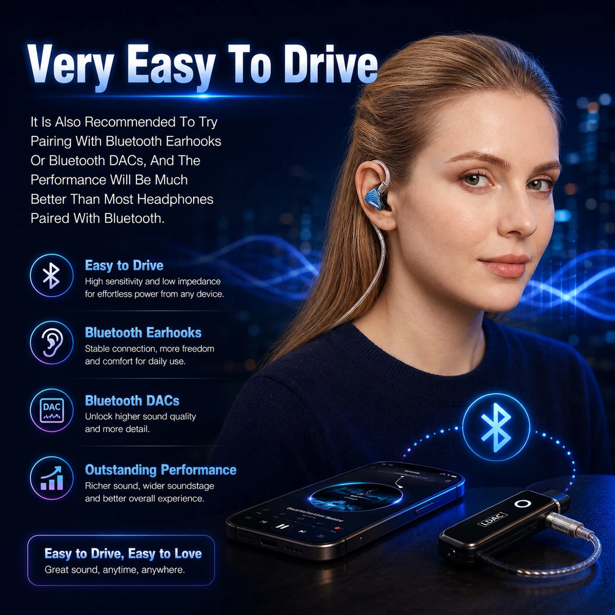 ERAND RESONANCE 5 2DD+2BA+1MP Hybrid IEMs HIFI In-ear Wired Earphones 5-driver 5-tube 5-way Monitor Headphones Earbuds