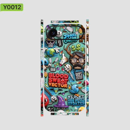 Premium Vinyl Skin Wrap for iPhone 17 Air Custom Protective Decal  Back Flim Collection