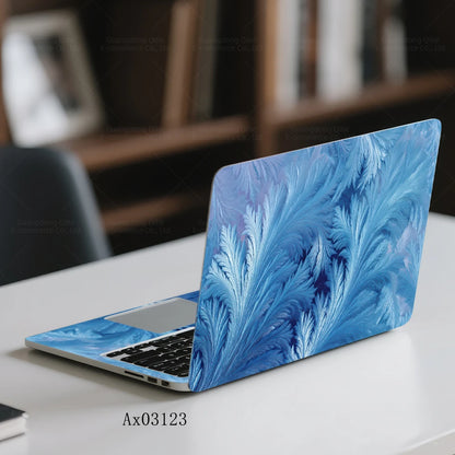 Nature and Floral Themed Laptop Stickers Self Adhesive Waterproof Anti Scratch Notebook Cover for MacBook Protective Skins
