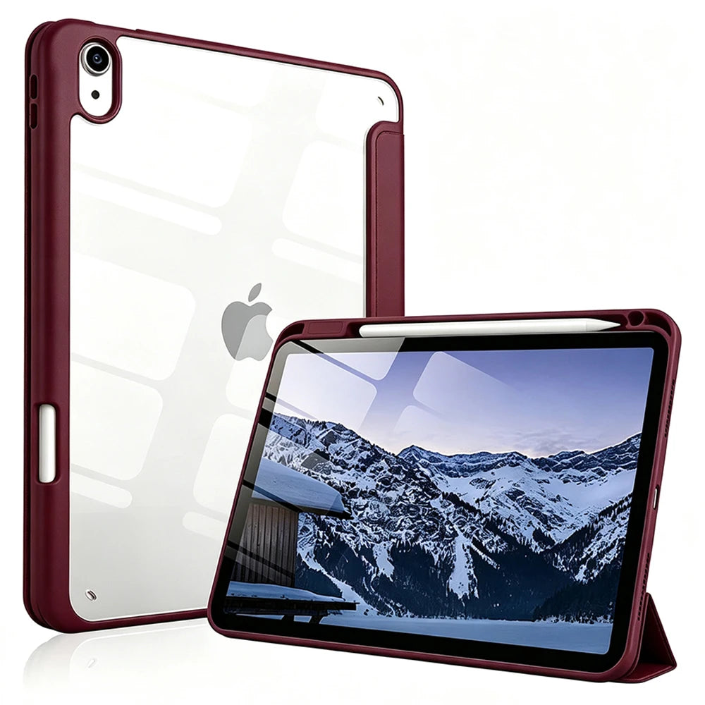 Case for iPad (A16) 11th Generation 11 Inch 2025 / 10th Generation 10.9 Inch 2022 with Pencil Holder, Magnetic Flip Smart Cover