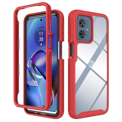 For Motorola Moto G86 Power G56 G77 G87 G55 G35 G24 G54 Power 5G Crystal Case Back Cover Moto G84 Case Phone G14 G 86 G04s funda