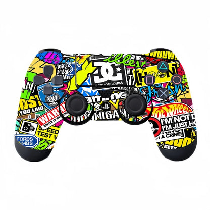 Anti-slip Dustproof Protective Skin Sticker For PlayStation 4 PS4 Game Joystick Controller Accessories Decoration Decal Stickers