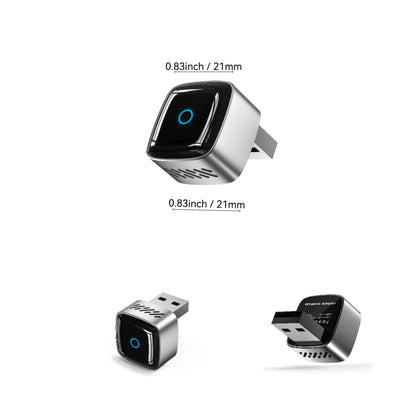 DRNVIYNC 2026 Wireless CarPlay Adapter 2-in-1 Wired to Wireless Dongle for Apple & Android Auto Plug and Play Universal Car Accessory