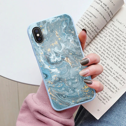 Fashion Marble Cover For iphone X XS MAX Soft Protective Cases Silicone Coque Bumper Fundas For iphone X XSMA iphoneX Shell Bags
