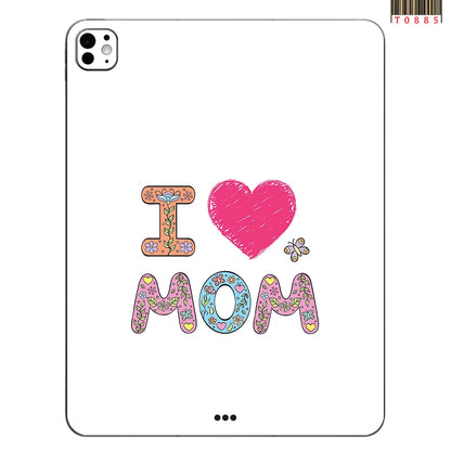 For iPad Pro 13 11 2024 ipad 11 2025  Mini 7 6 Full Cover Colorful Back Film Covers Decal Skin Protector Sticker