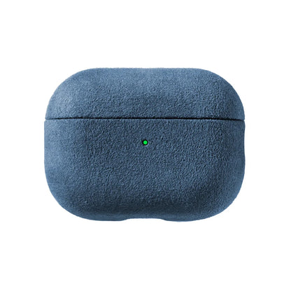 100% ALCANTARA Leather Case for AirPods 5 Pro 3 Pro3 Luxury Suede Leather Cases for AirPod 5 4 Pro 3 2 Headset Turn fur Cover