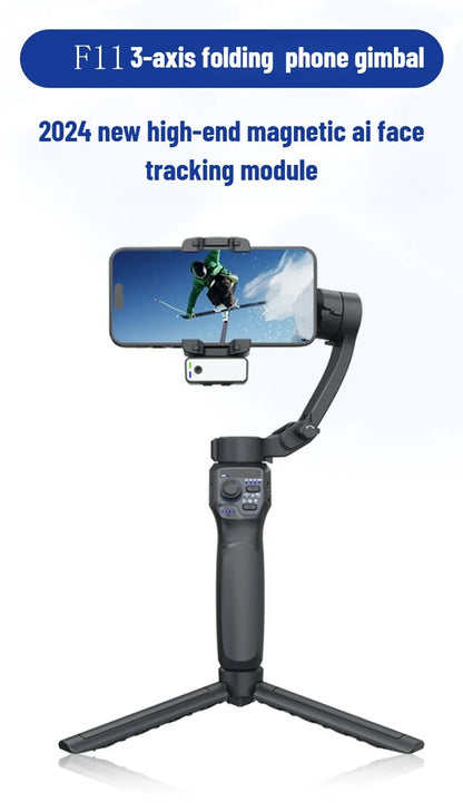 Mobile gimbal stabilizer ,Phone Stabilizer for Video Recording with Face/Object Tracking,3-Axis Gimbal for Android,iPhone