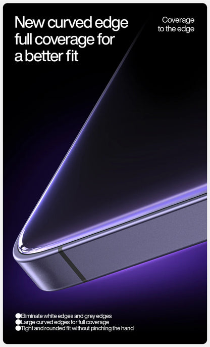 SmartDevil Dust-free Tempered Glass Film for Samsung S26 Ultra HD Clear Screen Protector for Samsung S25 S24 Anti-fingerprint