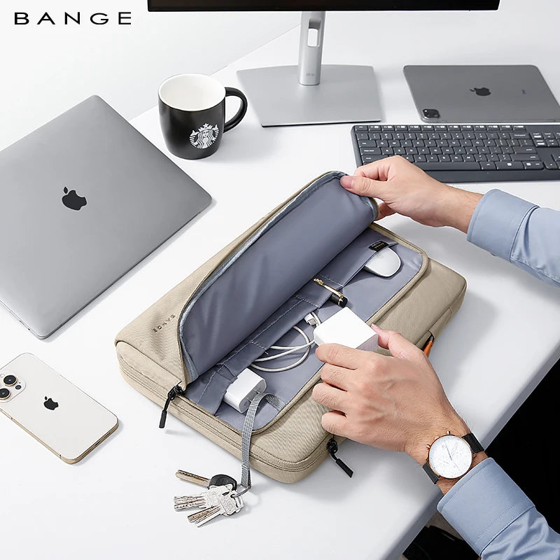 BANGE New 14-15.6 inch Laptop Sleeve Bag Notebook Cover Pouch for Xiaomi Air HP Dell Laptop Bag Tablet Case For Macbook HP DELL