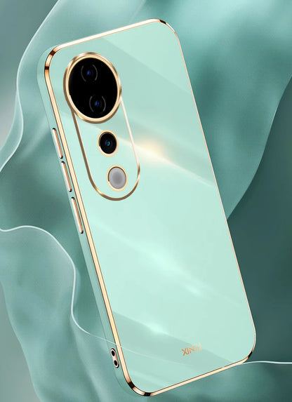 Funda Vivo V50 Lite 4g 5g Luxury Fashion Plating Case For VIVO V50 Lite Soft Slim Silicone Shockproof High Quality Phone Cover