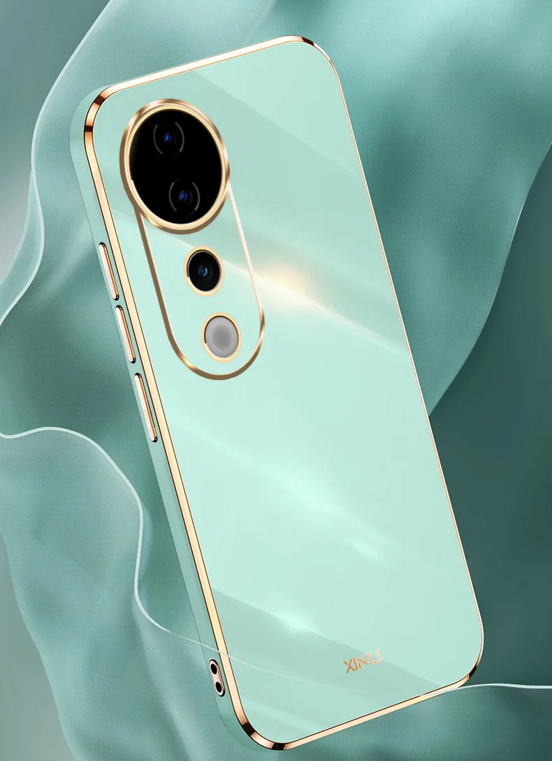 Funda Vivo V50 Lite 4g 5g Luxury Fashion Plating Case For VIVO V50 Lite Soft Slim Silicone Shockproof High Quality Phone Cover