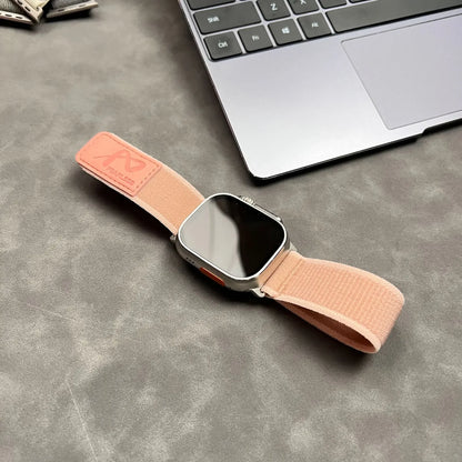 Trail Nylon Strap for Apple Watch Band Ultra 3 2 49mm 44mm 40mm 45mm 41mm 46mm 42mm Bracelet Correa for Iwatch 11 10 9 8 7 Se 6