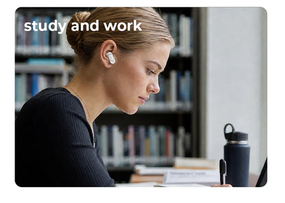 MINISO MS130 Wireless Bluetooth Earphones ENC Soft Wireless Headphones Sport Low Latency Comfort In-Ear Earbuds Macaron Travel