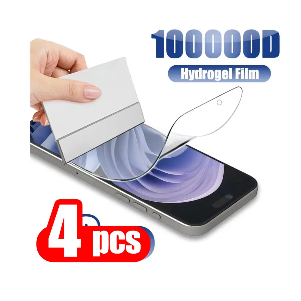 1-4PCS Full Cover Hydrogel Film For Samsung A56 5G A72 A36 5G A51 A54  A17 A07 A52 A16 A15 A32 A26 A25 A13 A22 Screen Protector