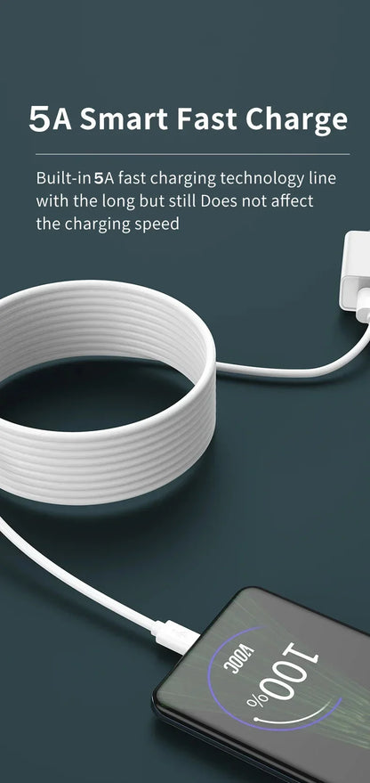 1m/5m/6m/10m/14m Micro USB Extension Fast Charging Cable For Xiaomi Camera Android Smart Phone USB Extended Charging Cord