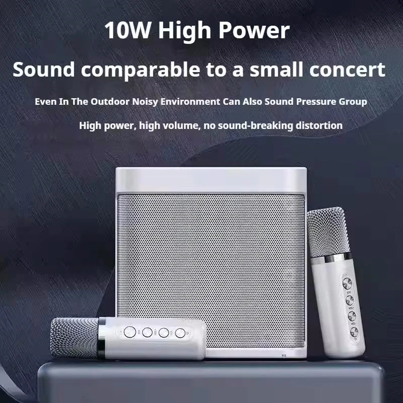 Karaoke Bluetooth Wireless Speaker With Microphone Portable Machine Caixa De Som Sound Box Music Column Blootooth Audio Coluna