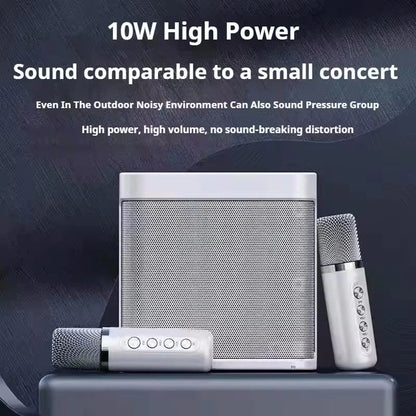 Karaoke Bluetooth Wireless Speaker With Microphone Portable Machine Caixa De Som Sound Box Music Column Blootooth Audio Coluna