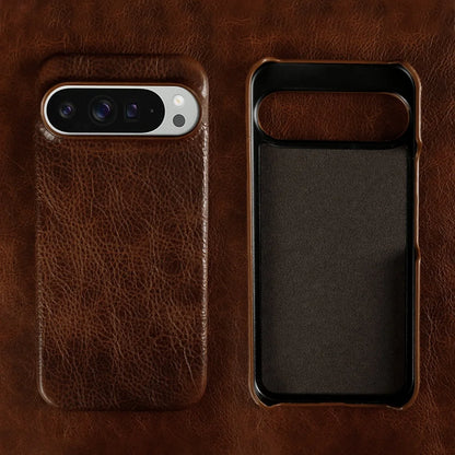 ZWW Genuine Leather Case for Google Pixel 10 Pro 9Pro 8Pro 6A 6Pro 7Pro Vintage Phone Cases Capa Back Coque Shell Carcasa