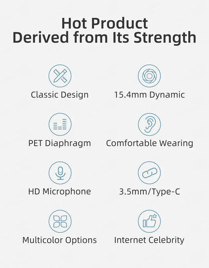 NICEHCK Traceless Colorful HIFI In-ear Earphone 15.4mm Dynamic Unit Sport Music Headset Microphone Earbud IEM Vido MX500 MX980