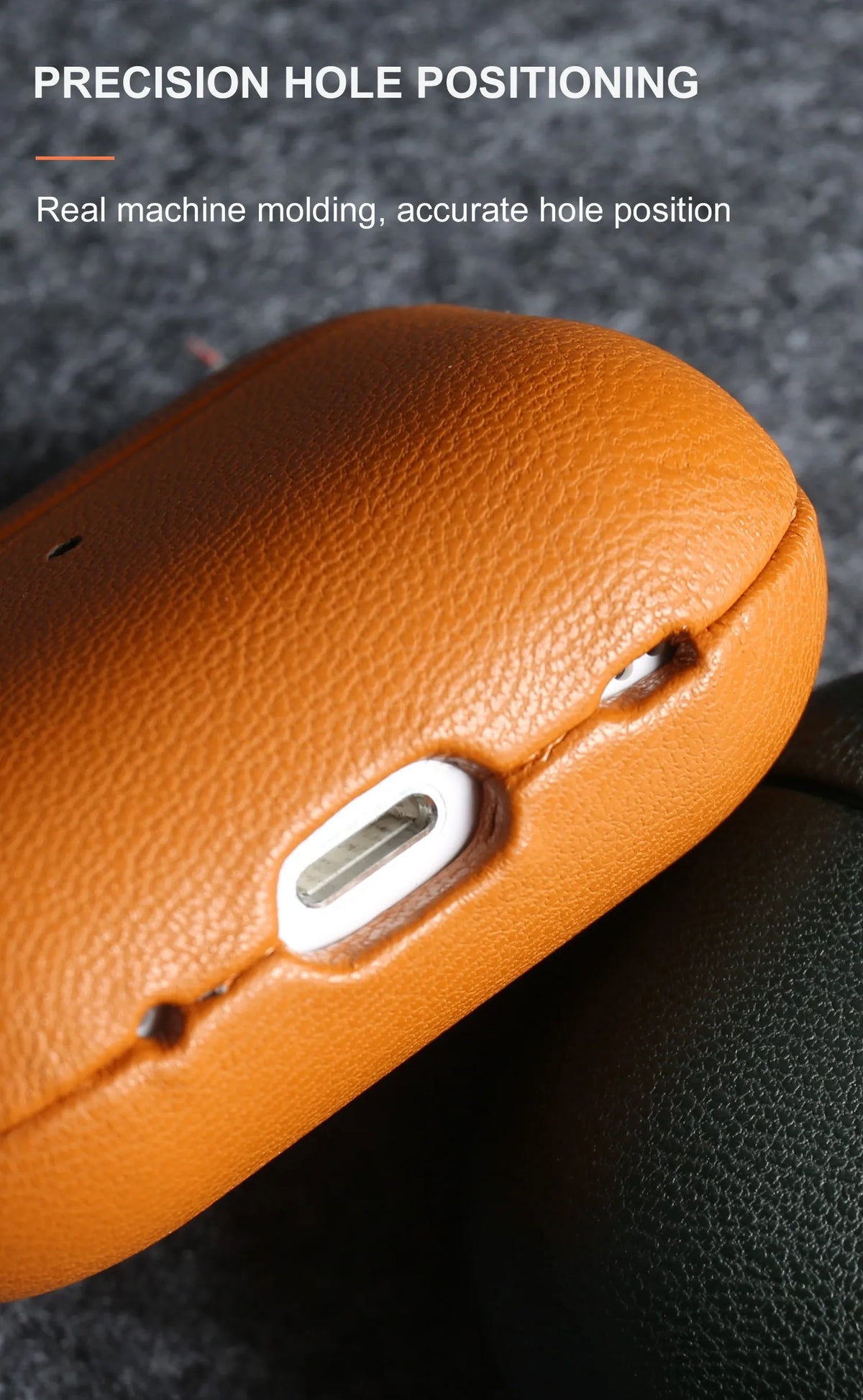 Biobased Eco-Friendly Leather Case For Airpods Pro 3 Airpods4 5 Wireless Earphone Box Headphone Bluetooth Hard Protective Cover