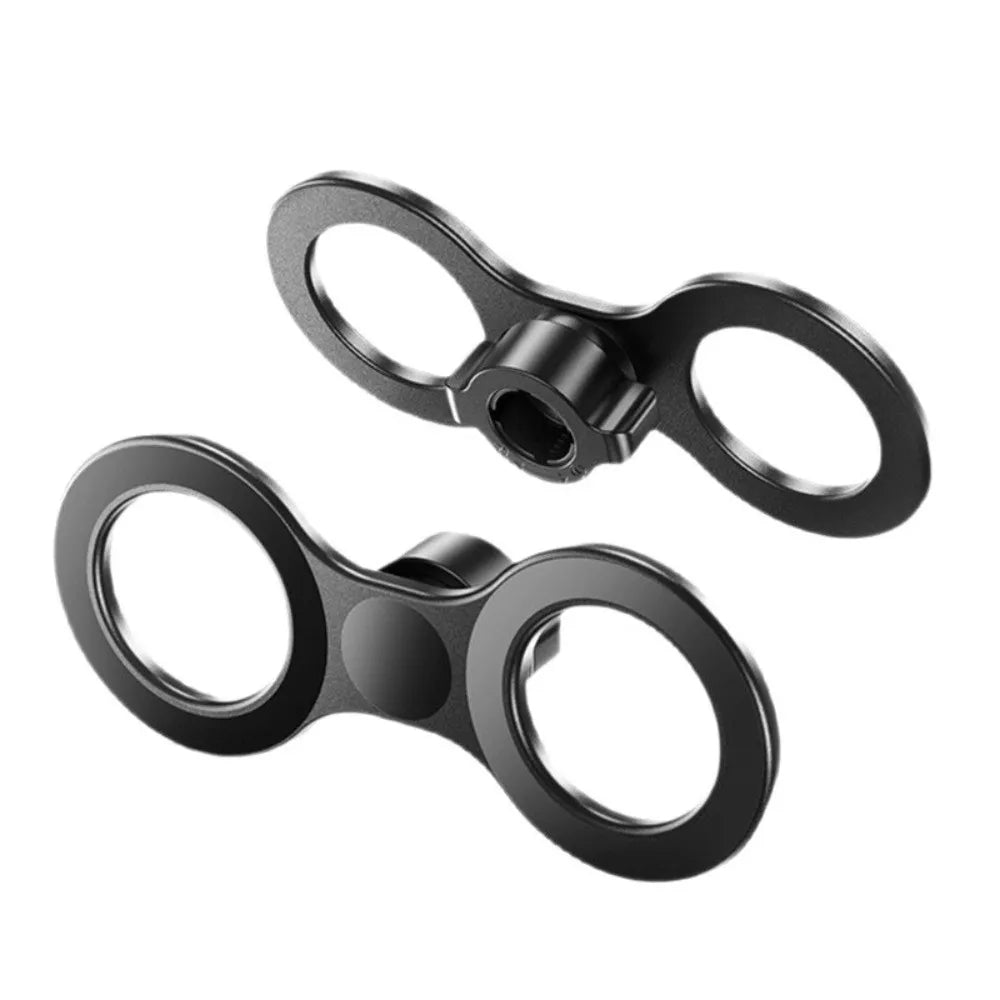 Dual Head Dual Position Phone Mount 17mm Ball Head Strong Magnetic Car Navigation Holder Adjustable Durable Car Phone Holder
