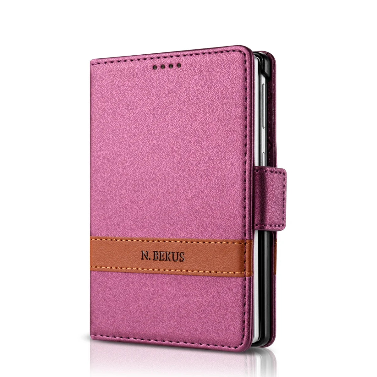 Business Luxury Leather RFID Wallet Card Solt Phone Case for Samsung Galaxy Z Fold8 Ultra Fold 4 5 6 7 8 Flip Protective Cover