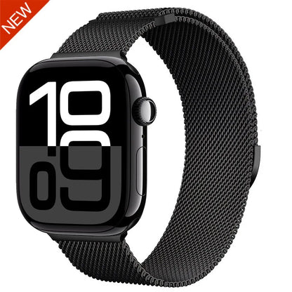 Milanese Strap for Apple Watch 44mm 40mm 45mm 41mm 46mm 42mm 49mm Metal Bracelet iWatch Series 12 11 10 Ultra 9 8 7 6 5 SE3 band