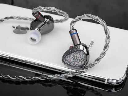 KBEAR Tourbillon-Pro TB-PRO In-Earphone 10mm DD High Resolution TypeC HIFI Wired Earbuds PU+PEEK+DLC Composite Diaphragm