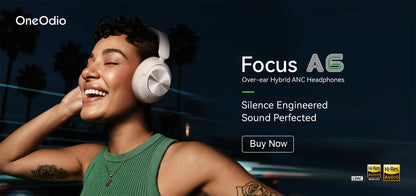 Oneodio A70 Fusion Wired + Wireless Bluetooth 5.2 Headphones For Phone With Mic Over Ear Studio DJ Headphone Recording Headset