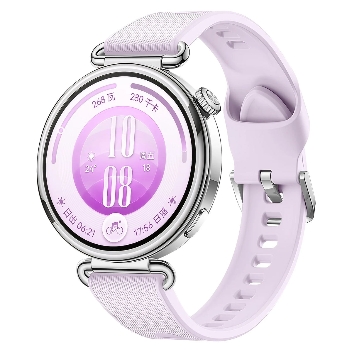 Original Silicone Strap for HUAWEI WATCH GT 7 41mm Sports Loop Replace Accessories Striped Pattern Band for Huawei GT 7 41mm