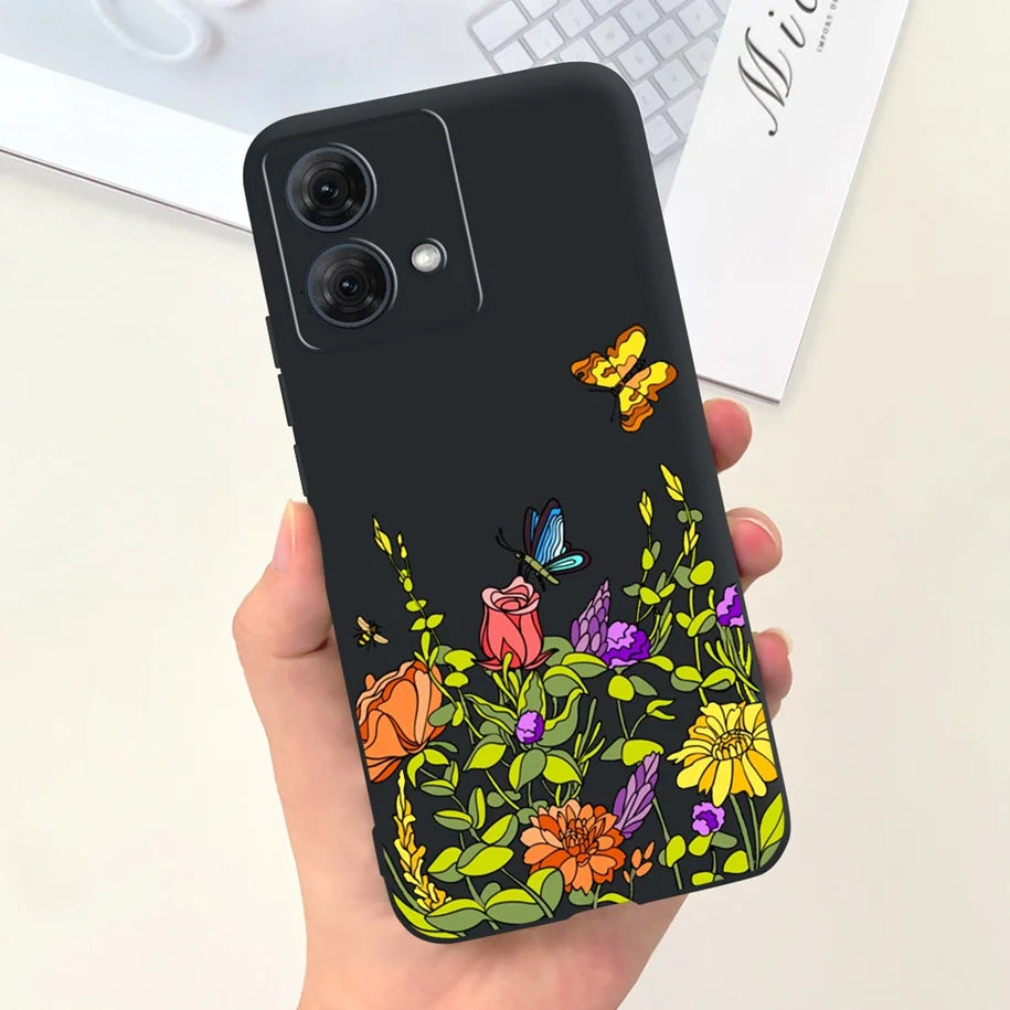 For Motorola Moto G54 Case Moto G84 Phone Cover Cute Astronaut Slim TPU Soft Silicone Funda For MotoG54 MotoG84 5G XT2343-1 Capa