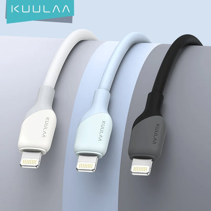 KUULAA USB C to Lightning MFi Cable for iPhone Fast Charging Cable PD 30W USB Type C For iPhone 14 13 12 11 Pro Max X XS XR 8